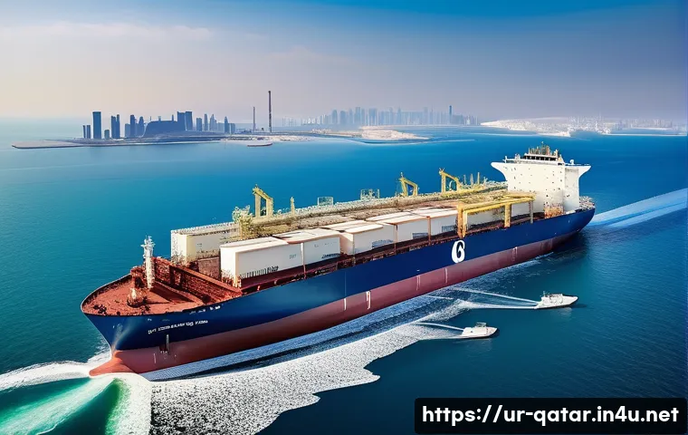 카타르와 한국 간의 교류 - **A powerful and dynamic illustration of the energy partnership between Qatar and South Korea.** The...